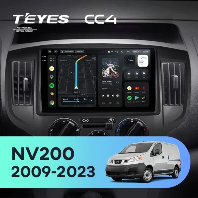 Штатная магнитола Teyes CC4 6/64 Nissan NV200 M20 (2009-2023) F2