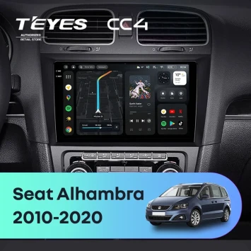 Штатная магнитола Teyes CC4 8/128 Seat Alhambra (2010-2020)