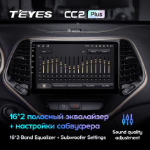 Штатная магнитола Teyes CC2 Plus 4/64 Jeep Cherokee 5 KL (2014-2018)
