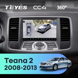 Штатная магнитола Teyes CC4 360 8/128 Nissan Teana 2 J32 (2008-2013) F2 Тип-B