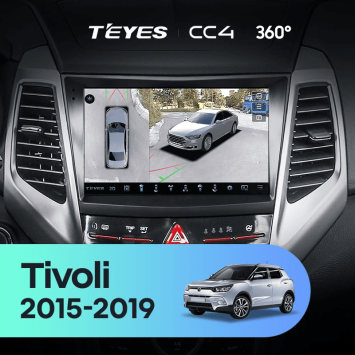 Штатная магнитола Teyes CC4 360 8/128 SsangYong Tivoli (2015-2019)