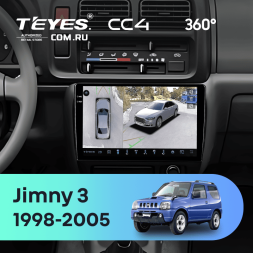 Штатная магнитола Teyes CC4 360 8/128 Suzuki Jimny 3 (1998-2005)