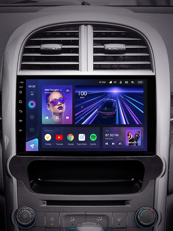 Штатная магнитола Teyes CC3 4/32 Chevrolet Malibu 8 (2012-2015)