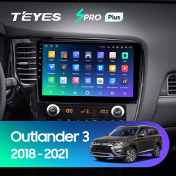 Штатная магнитола Teyes SPRO Plus 4/32 Mitsubishi Outlander 3 (2018-2021)
