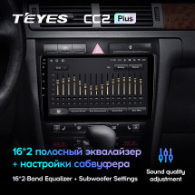 Штатная магнитола Teyes CC2 Plus 4/32 Audi A6 2 (1997-2004)