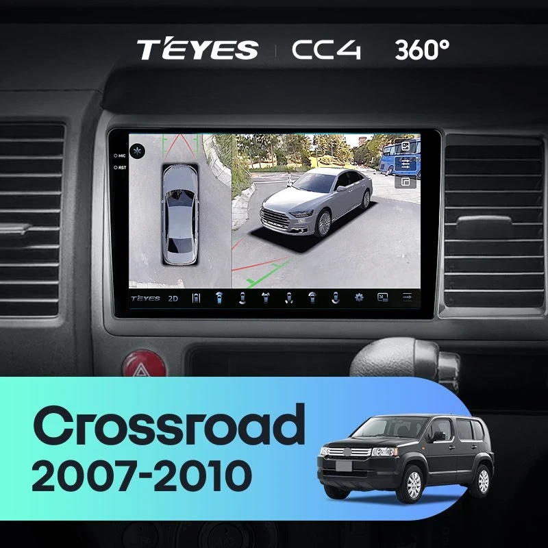 Штатная магнитола Teyes CC4 360 6/64 Honda Crossroad (2007-2010) Правый руль