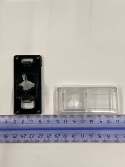 Адаптер под заднюю камеру в подсветку номера Toyota Prado 120, Land Cruiser 2002+(запаска под полом)