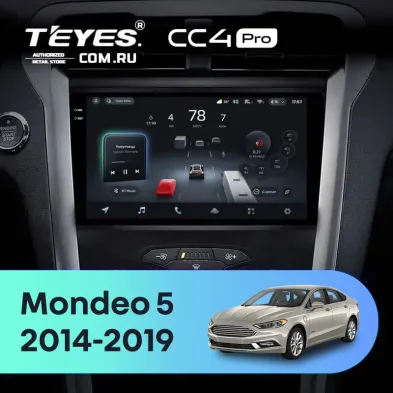 Штатная магнитола Teyes CC4 Pro 8/128 Ford Mondeo 5 (2014-2019)