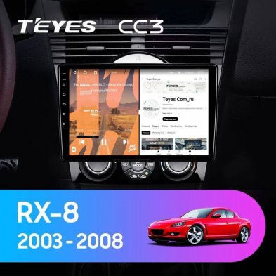 Штатная магнитола Teyes CC3 4/32 Mazda RX-8 SE (2003-2008)