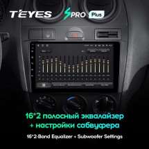 Штатная магнитола Teyes SPRO Plus 4/64 Ford Fiesta Mk5 (2002-2008)