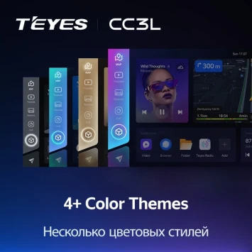 Штатная магнитола Teyes CC3L 4/64 Toyota Vitz 2 XP90 (2005-2012) F2