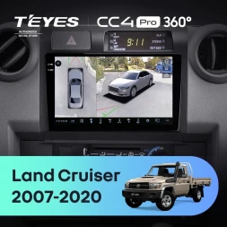 Штатная магнитола Teyes CC4 Pro 360 8/128 Toyota Land Cruiser 70 Series LC 79 (2007-2020)