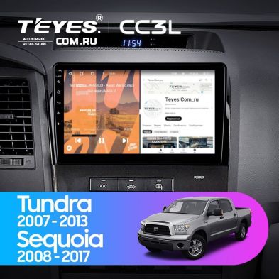 Штатная магнитола Teyes CC3L 4/32 Toyota Sequoia XK60 (2008-2017)