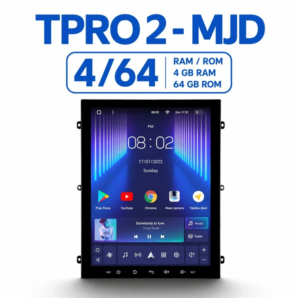 Магнитола Tesla style Teyes TPRO 2 MJD 4/64 (9,7 дюймов)