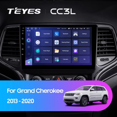 Штатная магнитола Teyes CC3L 4/64 Jeep Grand Cherokee WK2 (2013-2020) F2