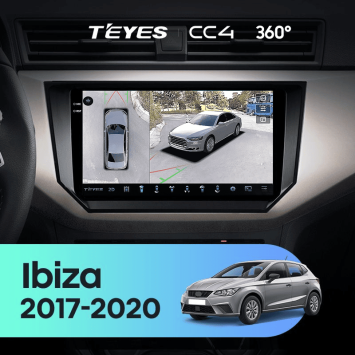Штатная магнитола Teyes CC4 360 6/64 Seat Ibiza (2017-2020)
