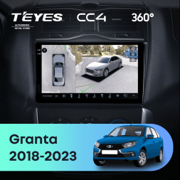Штатная магнитола Teyes CC4 360 8/128 Lada Granta Cross (2018-2023)