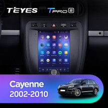 Штатная магнитола Tesla style Teyes TPRO 2 3/32 Porsche Cayenne 1 9PA (2002-2010)