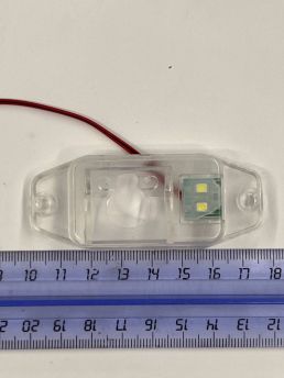 Адаптер под заднюю камеру в подсветку номера Toyota Prado 120 (запаска на двери)