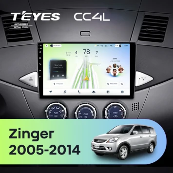 Штатная магнитола Teyes CC4L 6/64 с DTS Mitsubishi Zinger (2005-2014)