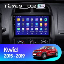 Штатная магнитола Teyes CC2L Plus 1/16 Renault KWID (2015-2019)