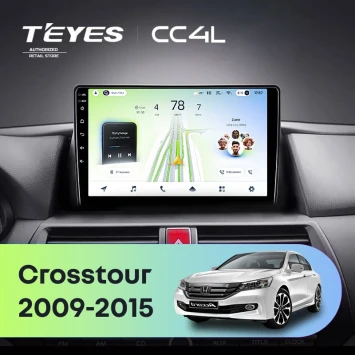 Штатная магнитола Teyes CC4L 6/64 с DTS Honda Crosstour 1 TF (2009-2015)