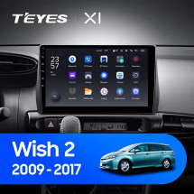 Штатная магнитола Teyes X1 4G 2/32 Toyota Wish 2 XE20 (2009-2017)