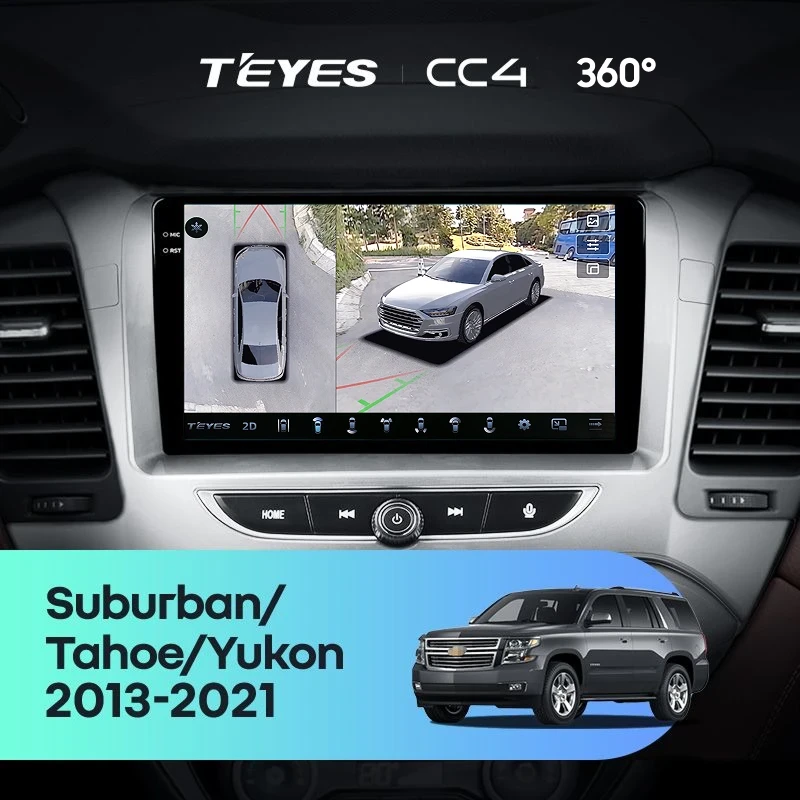 Штатная магнитола Teyes CC4 360 6/64 Chevrolet Suburban GMT K2YC (2014-2020)