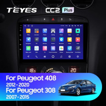 Штатная магнитола Teyes CC2 Plus 6/128 Peugeot 308 (2007-2015)