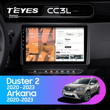 Штатная магнитола Teyes CC3L 4/64 Renault Arkana (2020-2023) F1