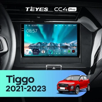 Штатная магнитола Teyes CC4 Pro 12/256 Chery Tiggo 3x 1 (2021-2023)