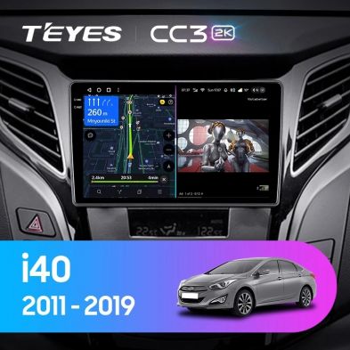 Штатная магнитола Teyes CC3 2K 360 6/128 Hyundai i40 (2011-2019)