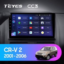 Штатная магнитола Teyes CC3L 4/32 Honda CR-V 2 (2001-2006)