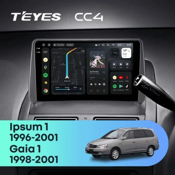 Штатная магнитола Teyes CC4 8/128 Toyota Ipsum 1 (1996-2001) (0din)