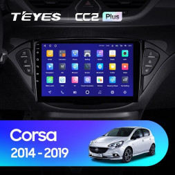 Штатная магнитола Teyes CC2 Plus 6/128 Opel Corsa (2014-2019)