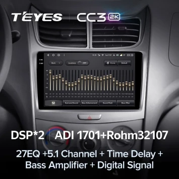 Штатная магнитола Teyes CC3 2K 4/32 Chevrolet Sail (2009-2013)