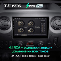 Штатная магнитола Teyes SPRO Plus 4/32 Opel Movano 2 (2010-2019)