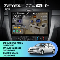 Штатная магнитола Teyes CC4 Pro 12/256 Chevrolet Lacetti J200 (2004-2013) F1 (11")