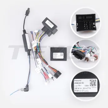 Проводка питания TEYES для Volkswagen Touareg GP F1 (2002-2010) [VW05.20(GB)] + Canbus для подключения Android ГУ