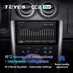Штатная магнитола Teyes CC2 Plus 6/128 Nissan Almera 3 G15 (2012-2019) F2