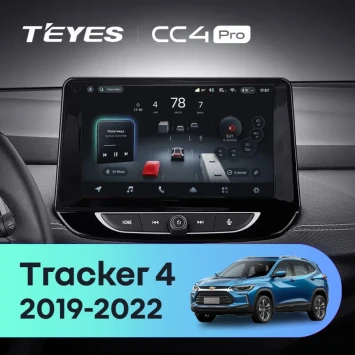 Штатная магнитола Teyes CC4 Pro 8/128 Chevrolet Tracker 4 (2019-2022) Тип-B (0din)
