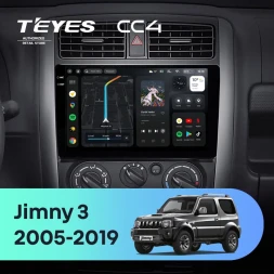 Штатная магнитола Teyes CC4 8/128 Suzuki Jimny 3 (2005-2019)
