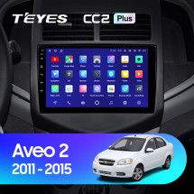 Штатная магнитола Teyes CC2 Plus 4/64 Chevrolet Aveo 2 (2011-2015)