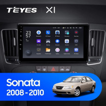 Штатная магнитола Teyes X1 4G 2/32 Hyundai Sonata NF (2008-2010) F2