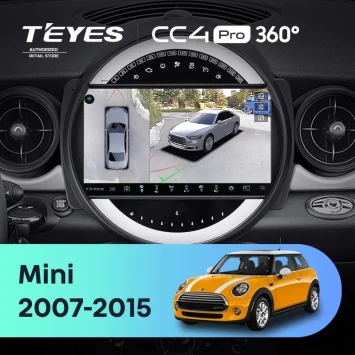 Штатная магнитола Teyes CC4 Pro 360 8/128 Mini Cooper (2007-2015) F1