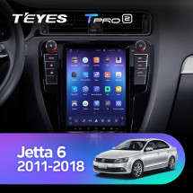 Штатная магнитола Tesla style Teyes TPRO 2 3/32 Volkswagen Jetta 6 (2011-2018) Тип-В