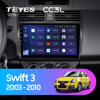 Штатная магнитола Teyes CC3L 4/32 Suzuki Swift 3 (2003-2010)