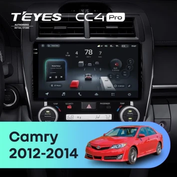 Штатная магнитола Teyes CC4 Pro 8/128 Toyota Camry 7 XV 50 55 (2012-2014) F5 Америка