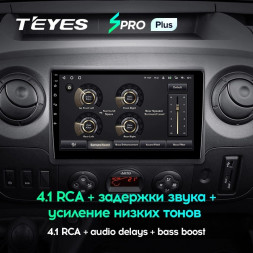 Штатная магнитола Teyes SPRO Plus 4/64 Opel Movano 2 (2010-2019)