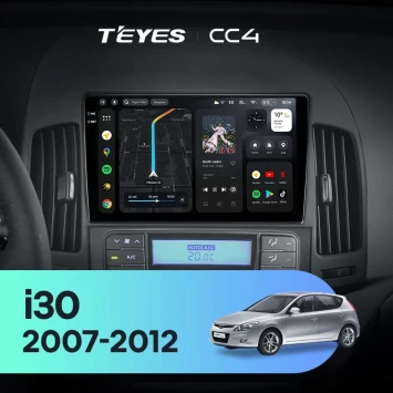 Штатная магнитола Teyes CC4 6/64 Hyundai i30 1 FD (2007-2012) F1